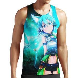 Sinon Cat All-over-print Unisex Tank Top