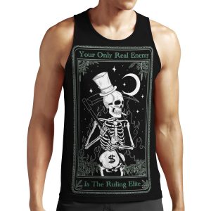 Skeleton Guy All-over-print Unisex Tank Top