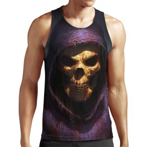 Skeletor Realistic All-over-print Unisex Tank Top