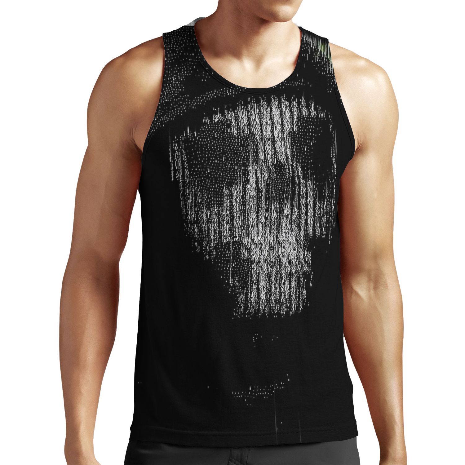 Skull All-over-print Unisex Tank Top