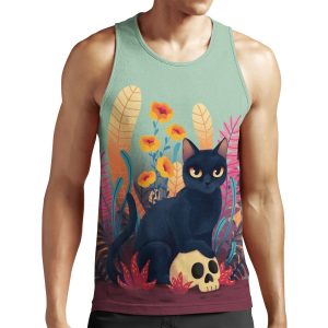 Skull Kitty All-over-print Unisex Tank Top