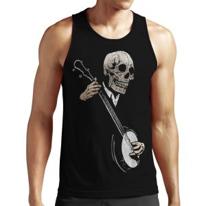 Skullboys Banjo Blues All-over-print Unisex Tank Top