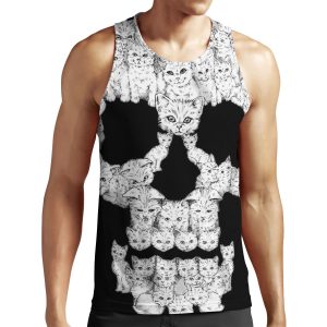 Skulls Are For Pussies All-over-print Unisex Tank Top