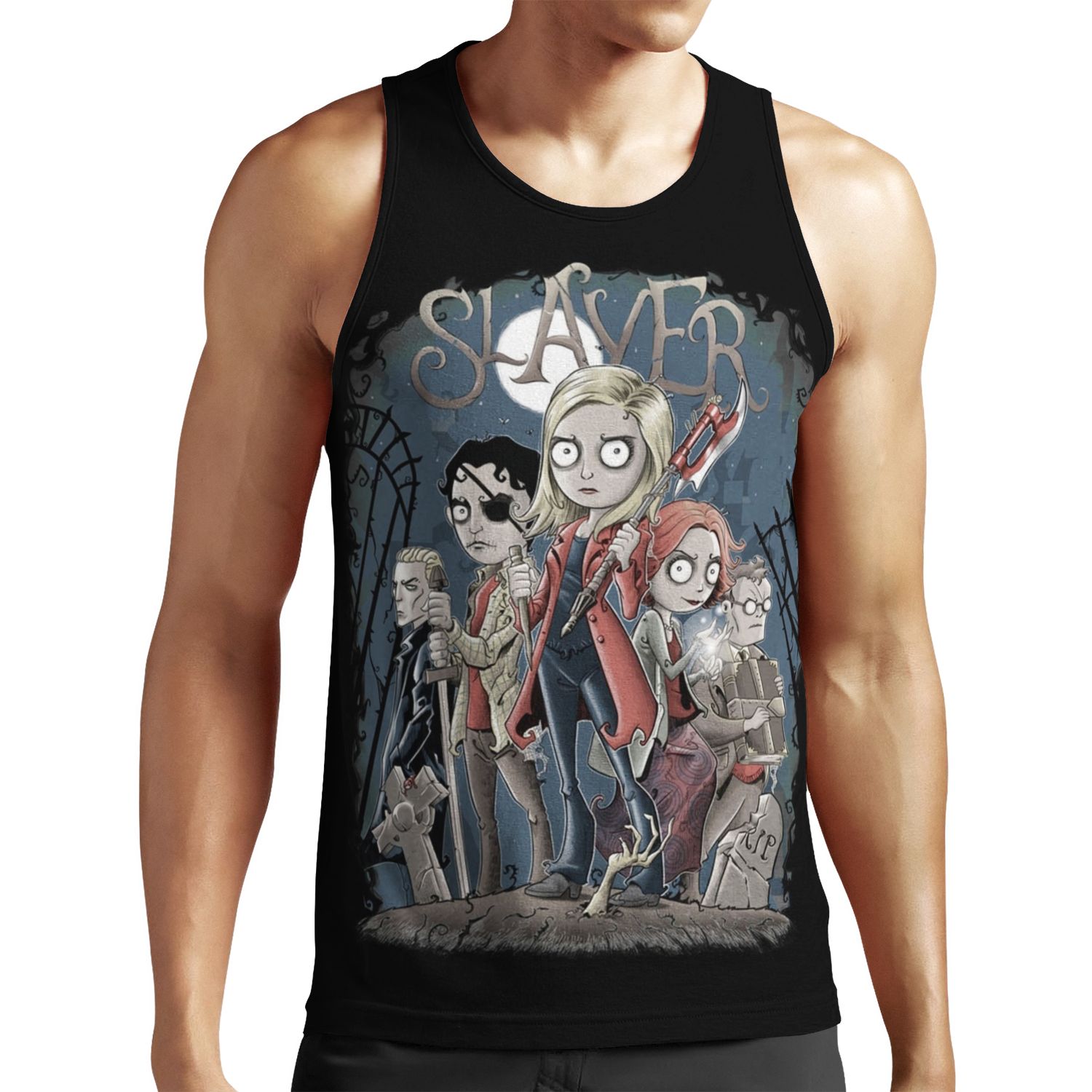 Slayer All-over-print Unisex Tank Top