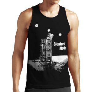 Sleaford Mods Stage All-over-print Unisex Tank Top