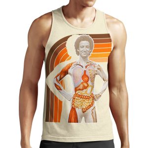 Slim Goodbody Retro Tv Fanart Tribute All-over-print Unisex Tank Top