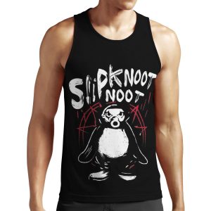 Slipknoot Noot Penguin Death Metal Goth Hard Rock All-over-print Unisex Tank Top