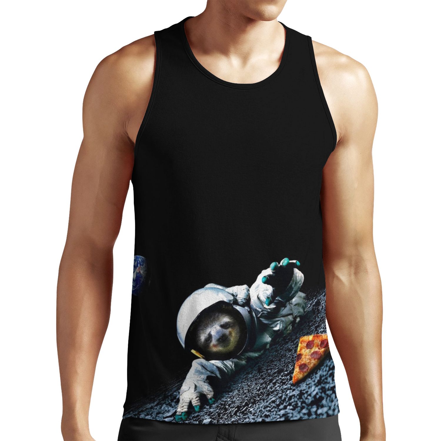 Slothstronaut All-over-print Unisex Tank Top