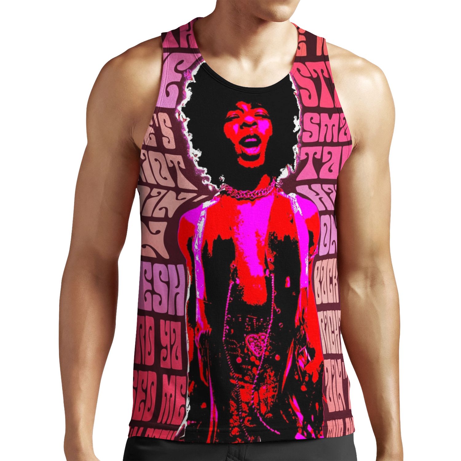 Sly Album Vintage Retro Design All-over-print Unisex Tank Top