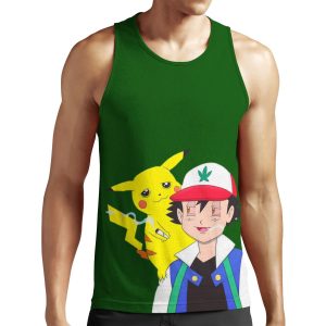 Smoky Anime All-over-print Unisex Tank Top