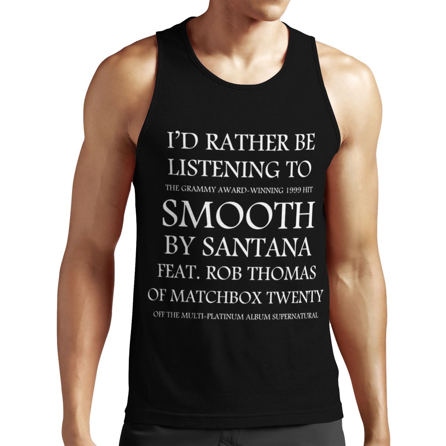 Smooth All-over-print Unisex Tank Top