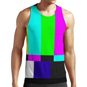 Smpte Color Bars All-over-print Unisex Tank Top