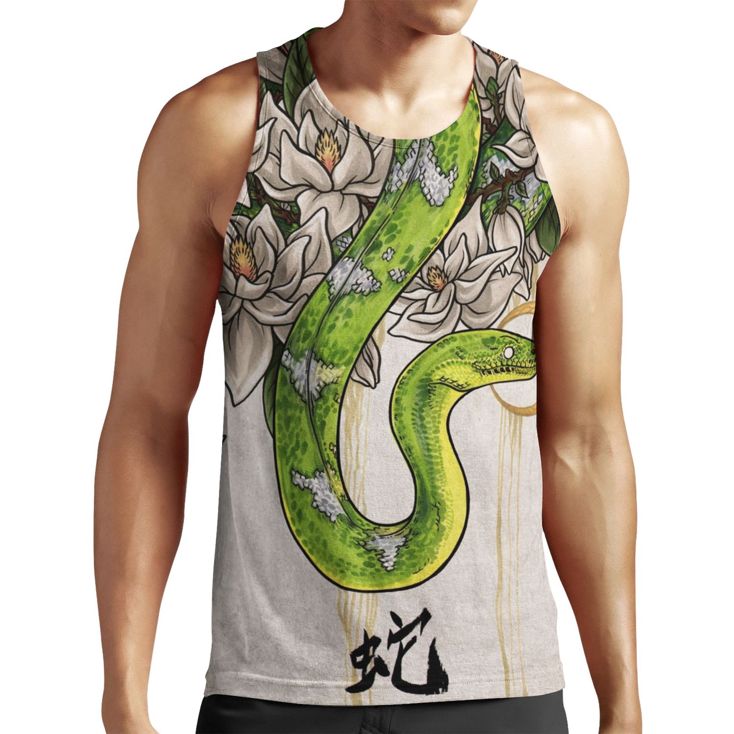 Snake All-over-print Unisex Tank Top