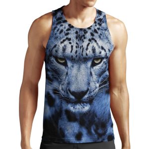 Snow Leopard All-over-print Unisex Tank Top