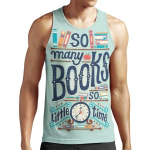 So Many Books So Little Time All-over-print Unisex Tank Top