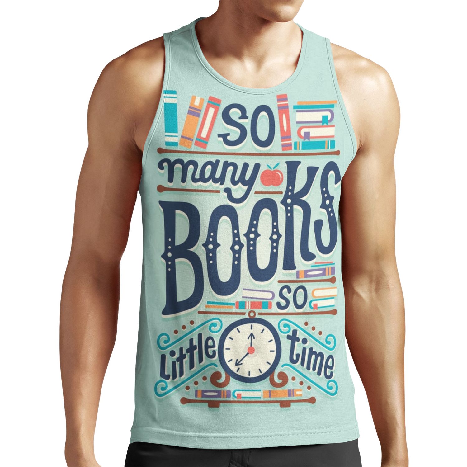 So Many Books So Little Time All-over-print Unisex Tank Top