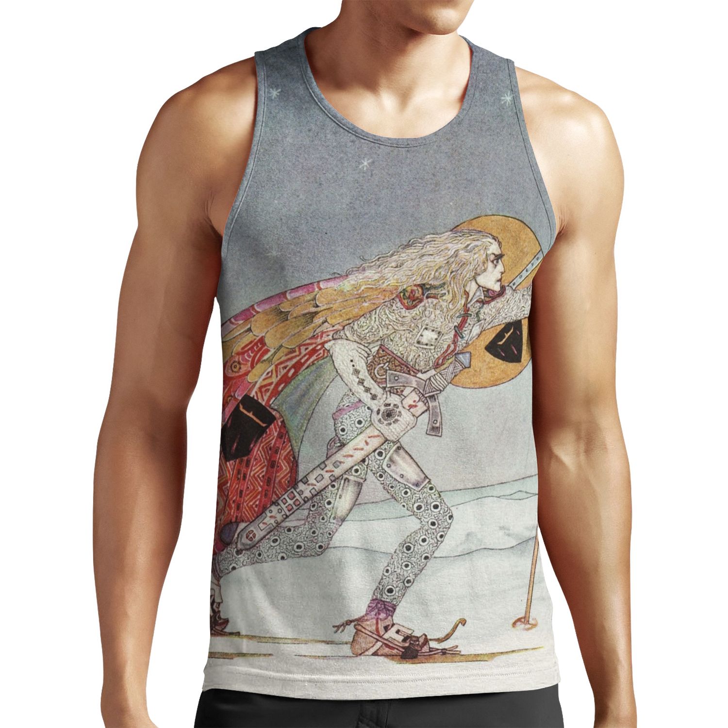 So The Man Gave Him A Pair Of Snow Shoes All-over-print Unisex Tank Top