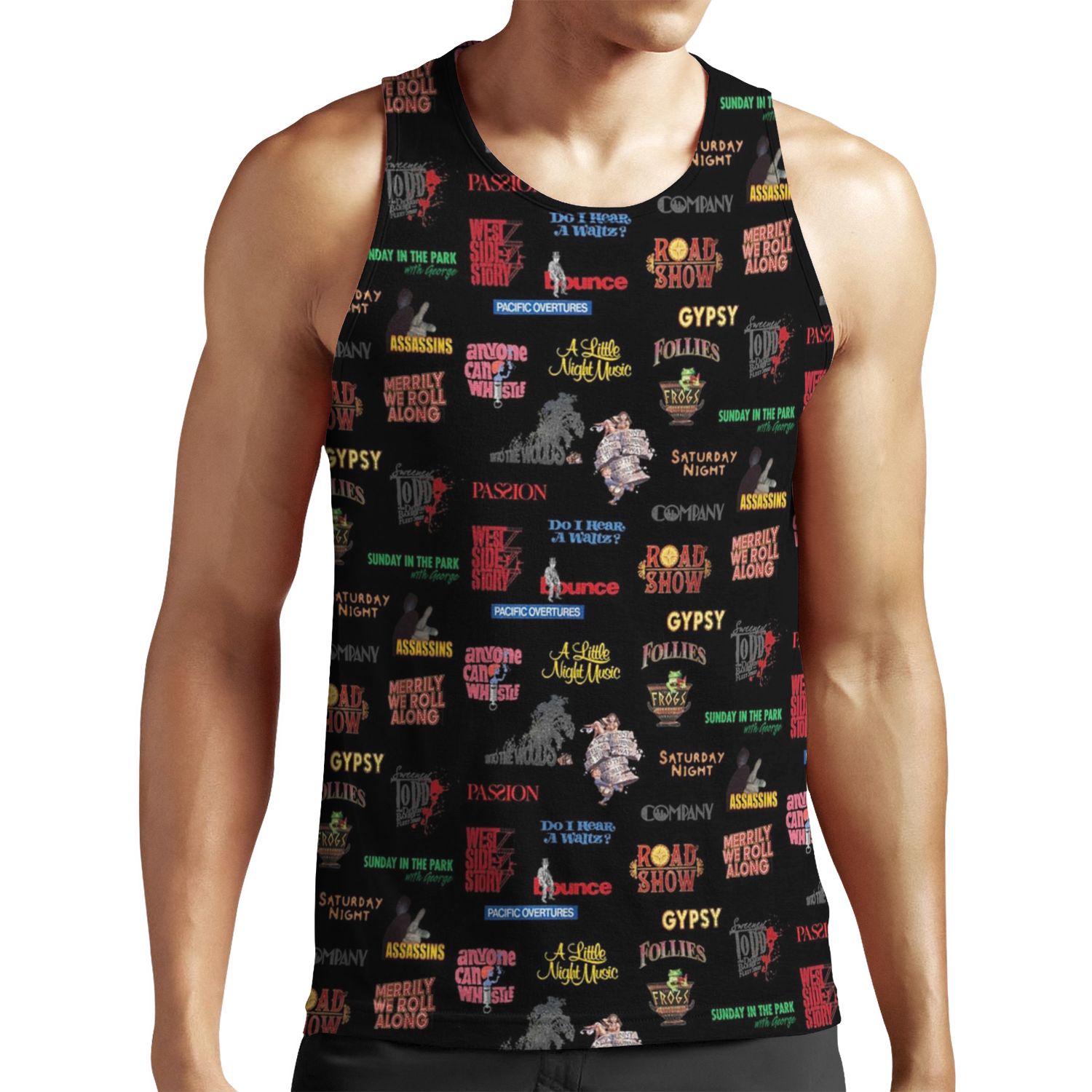 Sondheim Musicals All-over-print Unisex Tank Top