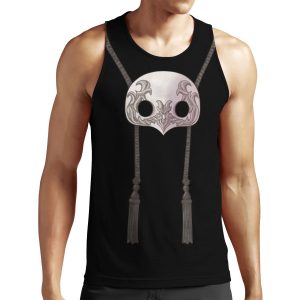 Sophist S Mask All-over-print Unisex Tank Top