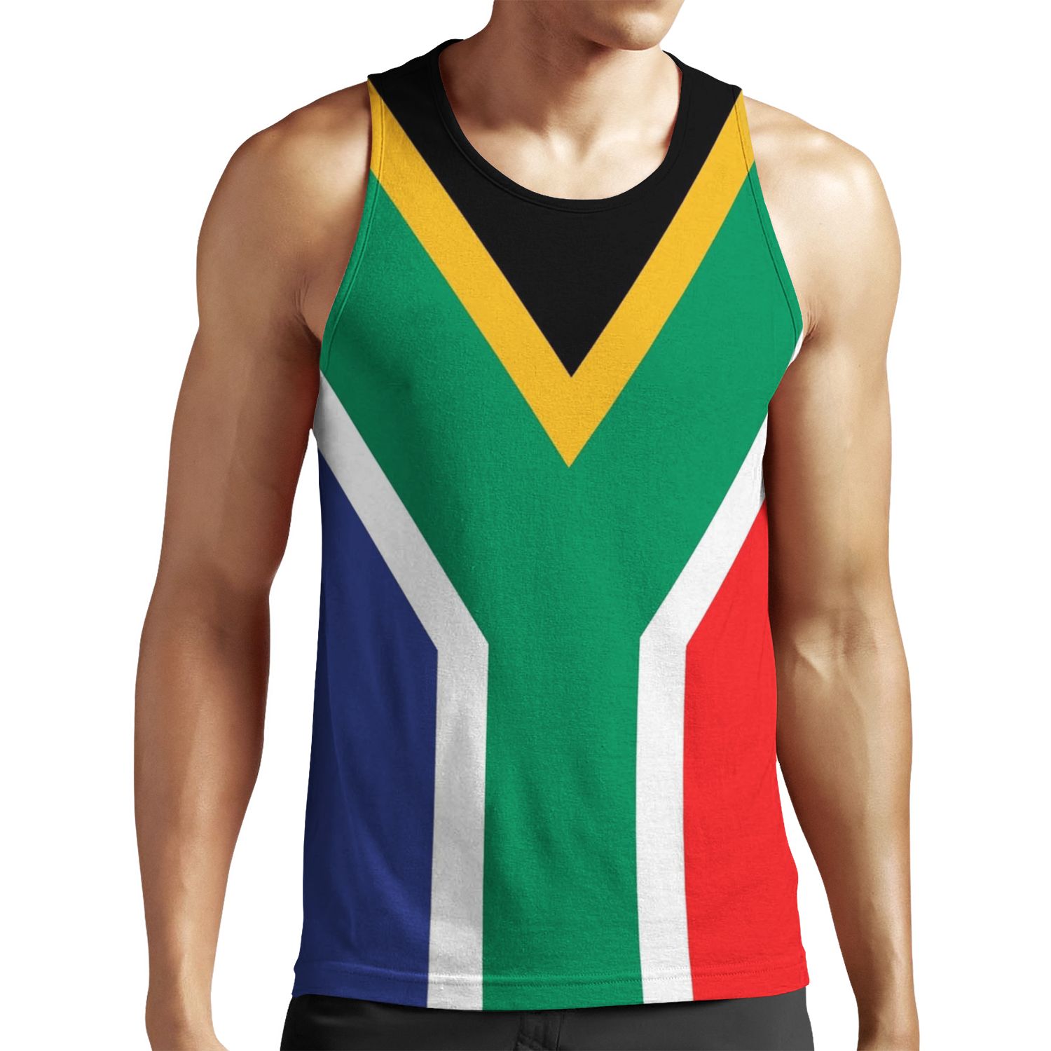 South Africa Flag Roufxis Rb All-over-print Unisex Tank Top