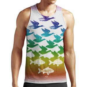 Souvenir From Netherlands Escher All-over-print Unisex Tank Top