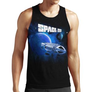 Space 1999 Eagle Model 1 All-over-print Unisex Tank Top