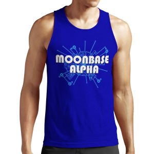 Space 1999 Moonbase Alpha Alpha Diagram All-over-print Unisex Tank Top