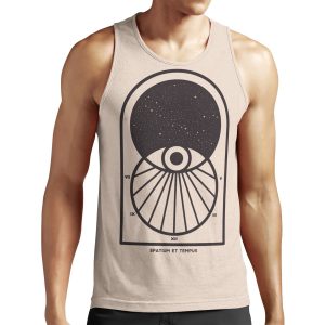 Space And Time All-over-print Unisex Tank Top