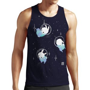 Space Bunnies All-over-print Unisex Tank Top
