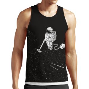 Space Cleaner All-over-print Unisex Tank Top