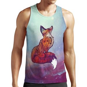Space Fox All-over-print Unisex Tank Top