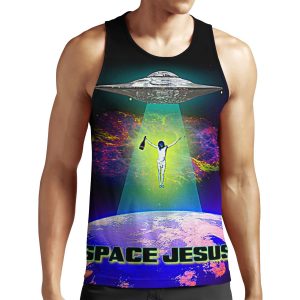 Space Jesus All-over-print Unisex Tank Top