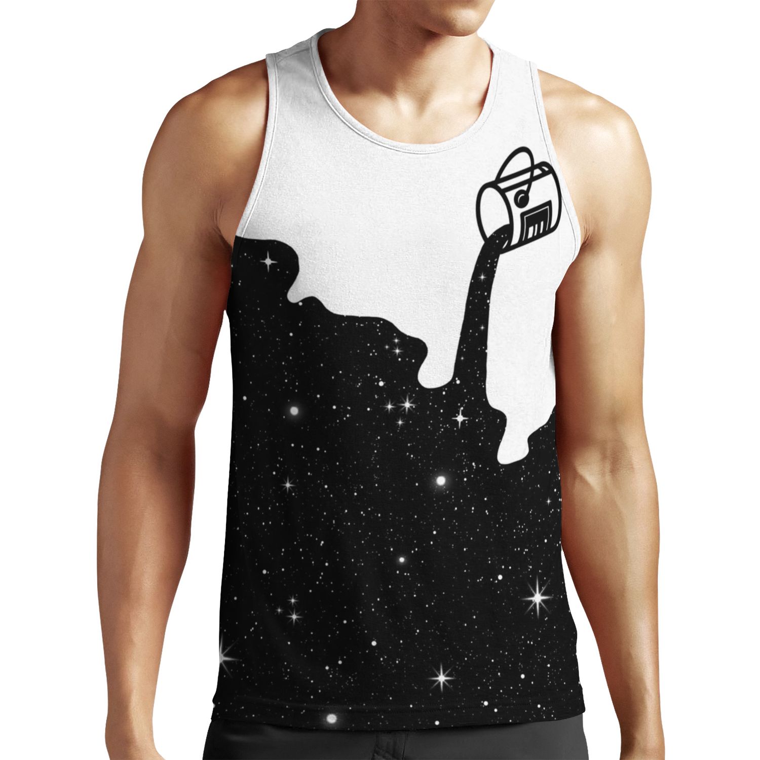 Space Paint All-over-print Unisex Tank Top
