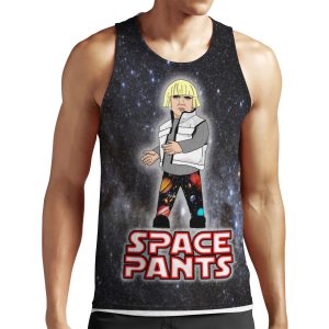 Space Pants All-over-print Unisex Tank Top