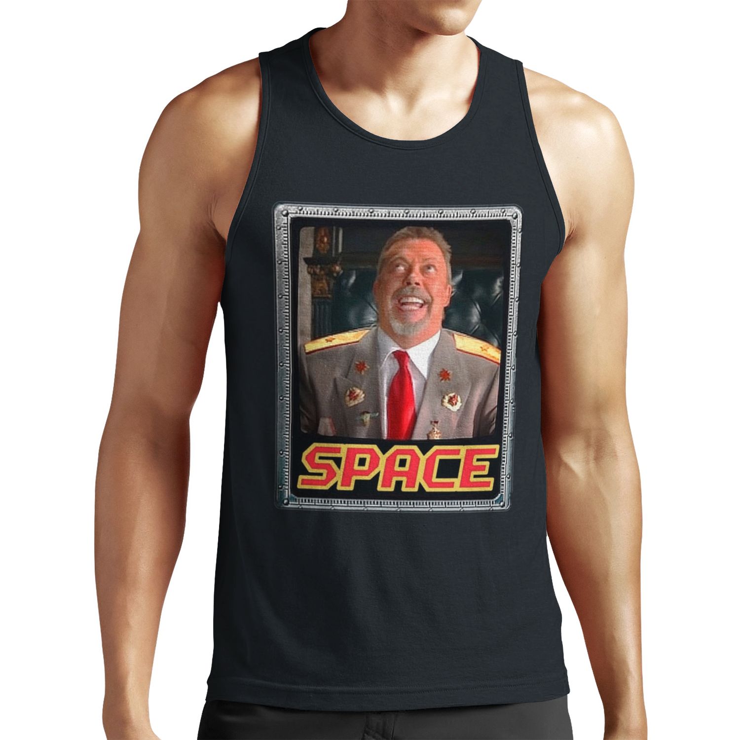 Space Tim Curry Meme All-over-print Unisex Tank Top