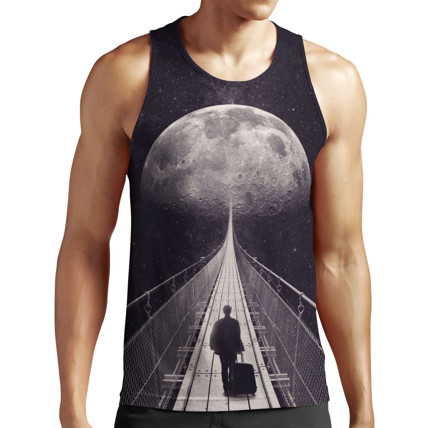 Space Trip All-over-print Unisex Tank Top