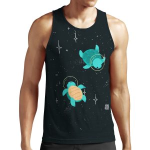 Space Turtles All-over-print Unisex Tank Top