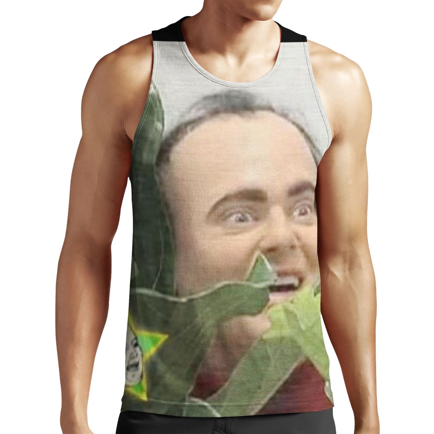 Spagett Spooked Ya All-over-print Unisex Tank Top