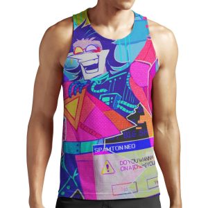Spamton Neo Deltarune All-over-print Unisex Tank Top