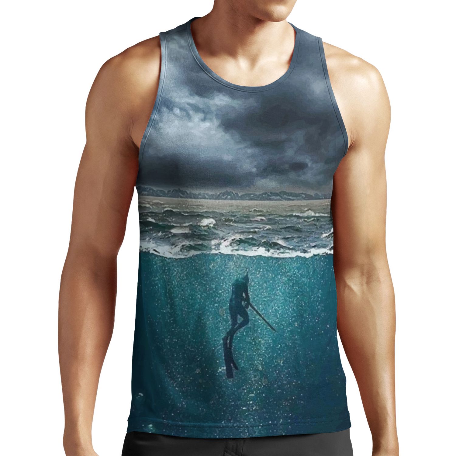 Spearfishing All-over-print Unisex Tank Top