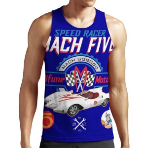 Speed Racer Mach 5 Mifune Motors All-over-print Unisex Tank Top