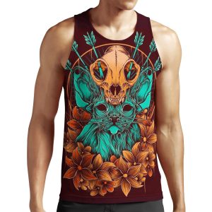 Sphynx All-over-print Unisex Tank Top