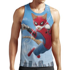 Spider Cat All-over-print Unisex Tank Top