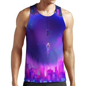 Spider Verse Gwen And Miles Piece All-over-print Unisex Tank Top
