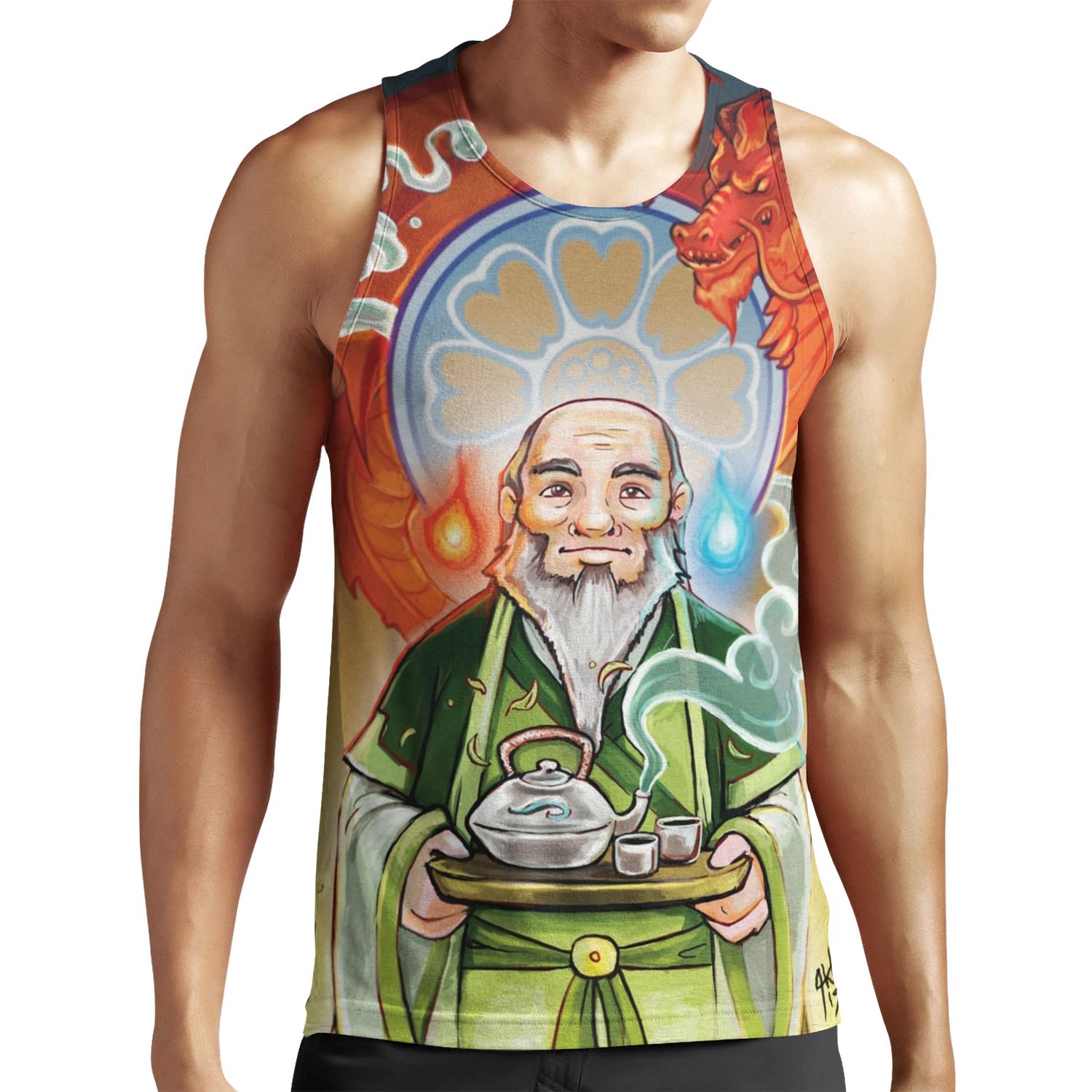 Spirit Of The Dragon All-over-print Unisex Tank Top