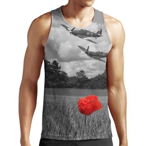Spitfire And Hurricane Low Pass All-over-print Unisex Tank Top