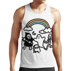Spooky Pals All-over-print Unisex Tank Top
