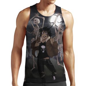 Spooky Scary Skeletons All-over-print Unisex Tank Top
