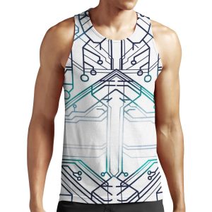Squip S Hoodie Pattern All-over-print Unisex Tank Top