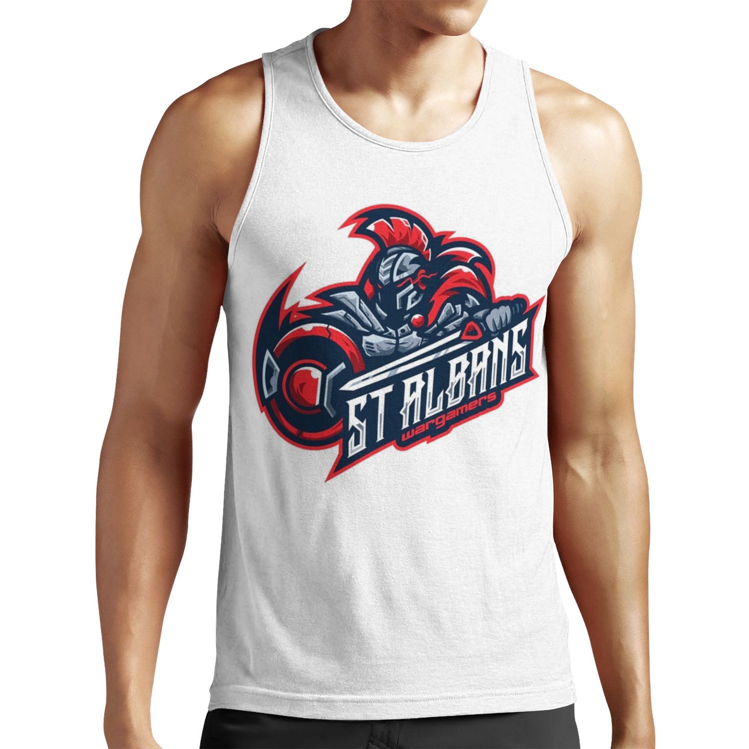 St Albans Wargamers Og Logo All-over-print Unisex Tank Top